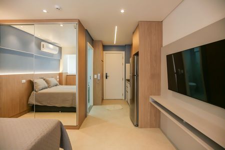 Apartamento para alugar com 27m², 1 quarto e sem vagaStudio - Quarto e Cozinha