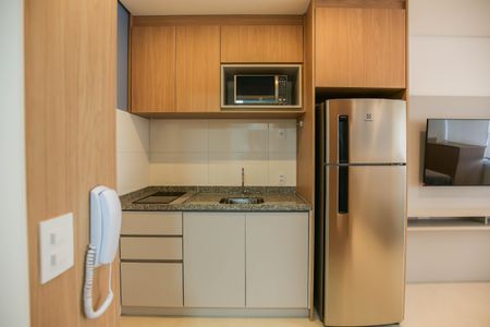 Apartamento para alugar com 27m², 1 quarto e sem vagaStudio - Quarto e Cozinha