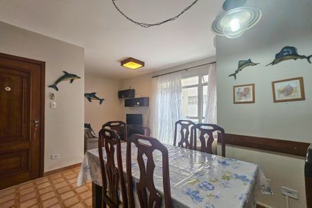 Sala de apartamento para alugar com 3 quartos, 40m² em Jardim Belmar, Guarujá