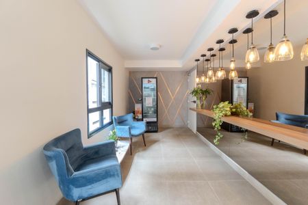 Apartamento à venda com 25m², 1 quarto e sem vaga Apartamento à venda com 25m², 1 quarto e sem vagaÁrea comum - Salão de festas