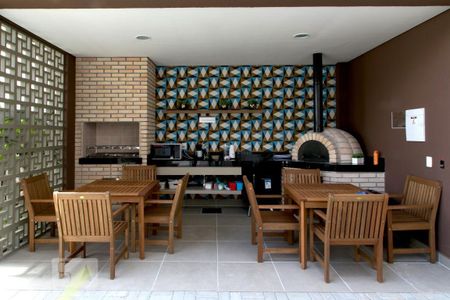 Apartamento à venda com 25m², 1 quarto e sem vaga Apartamento à venda com 25m², 1 quarto e sem vagaÁrea comum - Churrasqueira