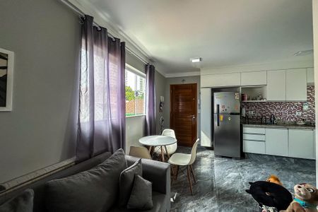 Sala de apartamento à venda com 1 quarto, 43m² em Belenzinho, São Paulo