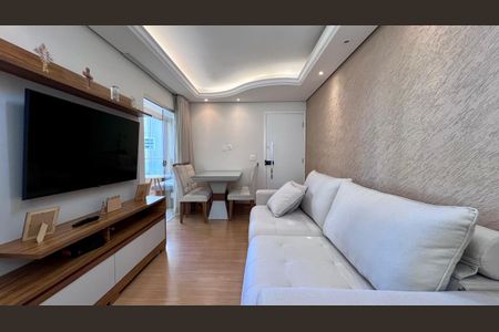 sala  de apartamento à venda com 3 quartos, 76m² em Buritis, Belo Horizonte