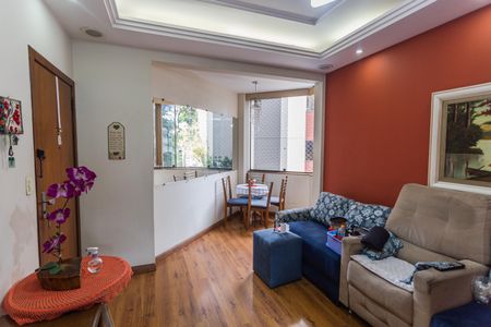 Sala de apartamento à venda com 4 quartos, 113m² em Silveira, Belo Horizonte