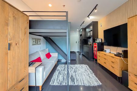 Studio à venda com 28m², 1 quarto e sem vagaStudio