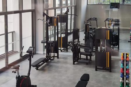 Studio à venda com 28m², 1 quarto e sem vagaAcademia