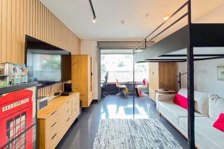 Studio à venda com 28m², 1 quarto e sem vagaStudio