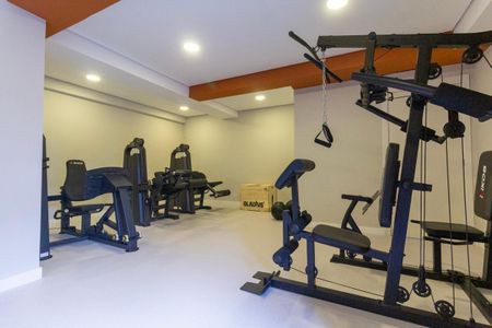 Apartamento para alugar com 34m², 2 quartos e sem vaga Apartamento para alugar com 34m², 2 quartos e sem vagaÁrea comum - Academia