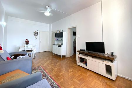 Sala de apartamento para alugar com 1 quarto, 45m² em Funcionários, Belo Horizonte