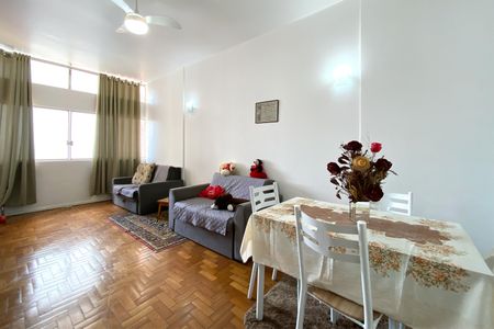 Sala de apartamento para alugar com 1 quarto, 45m² em Funcionários, Belo Horizonte