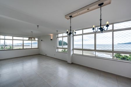 Sala de apartamento para alugar com 4 quartos, 200m² em José Menino, Santos