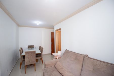 Sala de apartamento à venda com 2 quartos, 50m² em Alvorada, Contagem