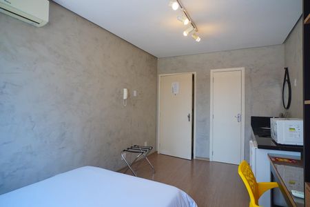 Studio para alugar com 28m², 1 quarto e sem vagaSala_Quarto 