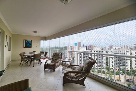 Varanda da Sala de apartamento à venda com 4 quartos, 130m² em Jardim Avelino, São Paulo