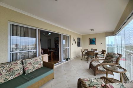 Varanda da Sala de apartamento à venda com 4 quartos, 130m² em Jardim Avelino, São Paulo