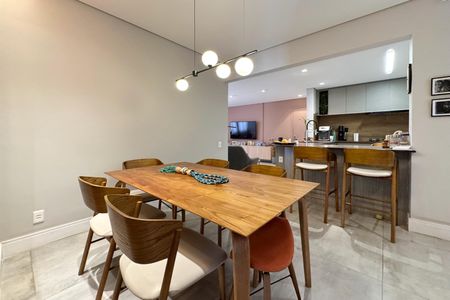 Sala de Jantar de apartamento à venda com 4 quartos, 125m² em Grajaú, Belo Horizonte