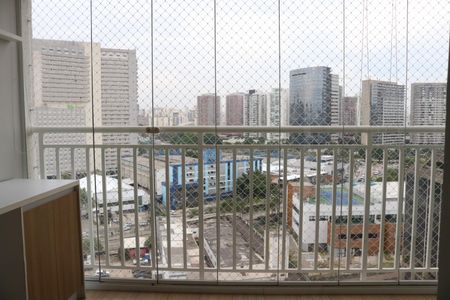 Varanda da Sala de apartamento à venda com 2 quartos, 46m² em Parque Industrial Tomas Edson, São Paulo