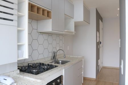 Apartamento à venda com 46m², 2 quartos e 1 vagaCozinha e Área de Serviço