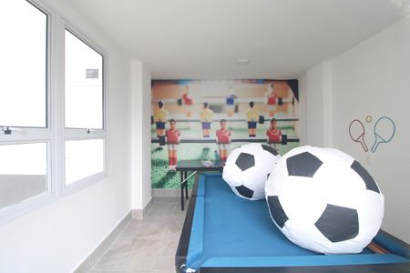 Apartamento à venda com 44m², 2 quartos e 1 vagaSala de jogos