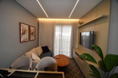 Sala de apartamento à venda com 1 quarto, 36m² em Botafogo, Campinas