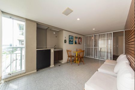 Varanda da Sala de apartamento à venda com 2 quartos, 112m² em Chácara Santo Antônio (zona Sul), São Paulo