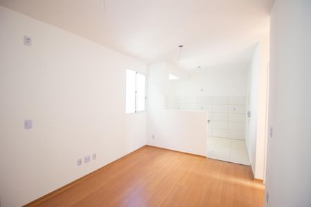 Sala de apartamento para alugar com 2 quartos, 46m² em Bom Jesus, Contagem