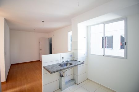 Apartamento para alugar com 46m², 2 quartos e 1 vagaCozinha e Área de Serviço