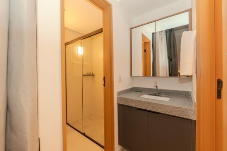 Studio para alugar com 42m², 1 quarto e sem vagaBanheiro