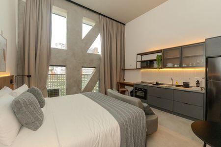 Studio para alugar com 42m², 1 quarto e sem vagaStudio