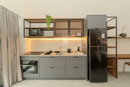 Studio para alugar com 42m², 1 quarto e sem vagaCozinha