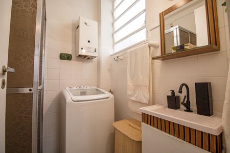 Banheiro Suite de apartamento para alugar com 1 quarto, 19m² em Tijuca, Rio de Janeiro