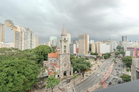 Studio para alugar com 42m², 1 quarto e sem vagaSacada