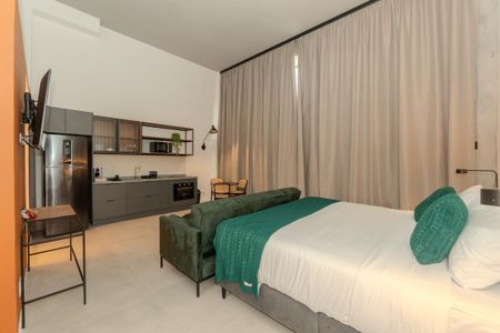 Studio para alugar com 42m², 1 quarto e sem vagaStudio