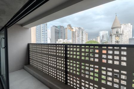 Studio para alugar com 42m², 1 quarto e sem vagaSacada