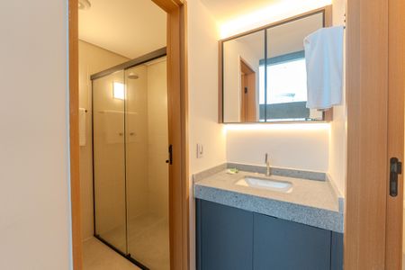 Studio para alugar com 42m², 1 quarto e sem vagaBanheiro