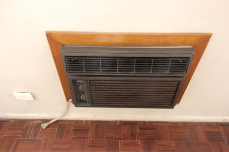 Ar condicionado Sala de apartamento para alugar com 3 quartos, 113m² em Gonzaga, Santos