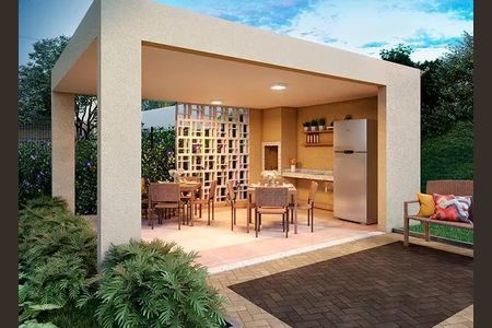 Apartamento para alugar com 33m², 2 quartos e sem vagaÁrea comum - Churrasqueira