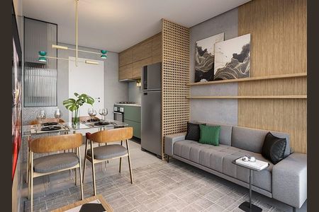 Apartamento para alugar com 33m², 2 quartos e sem vagaÁrea gourmet