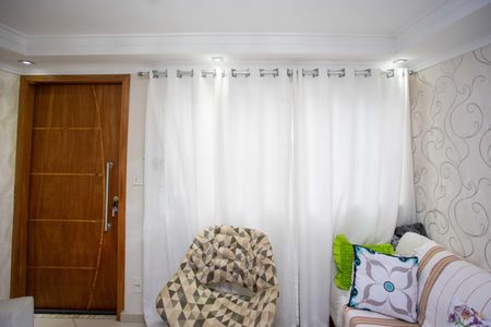 Sala de apartamento à venda com 2 quartos, 72m² em Jardim Rosinha, Diadema