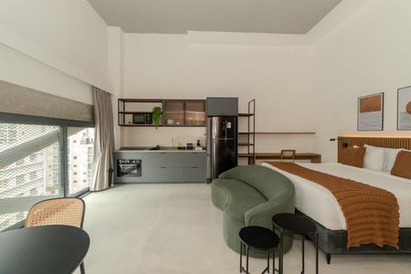 Studio de kitnet/studio para alugar com 1 quarto, 41m² em República, São Paulo