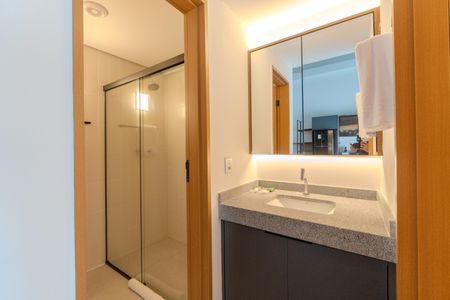 Studio para alugar com 41m², 1 quarto e sem vagaBanheiro