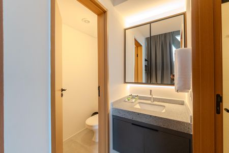 Studio para alugar com 42m², 1 quarto e sem vagaBanheiro