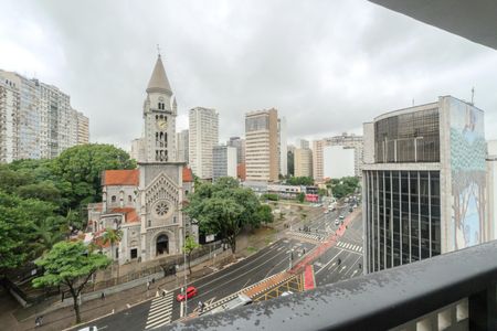 Studio para alugar com 42m², 1 quarto e sem vagaSacada