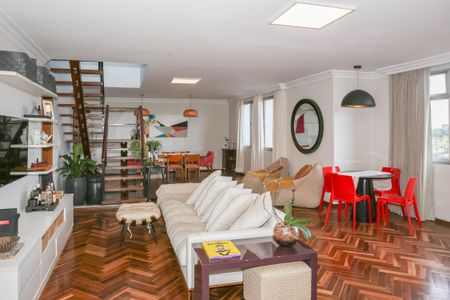 Sala de apartamento à venda com 4 quartos, 445m² em Pompeia, São Paulo