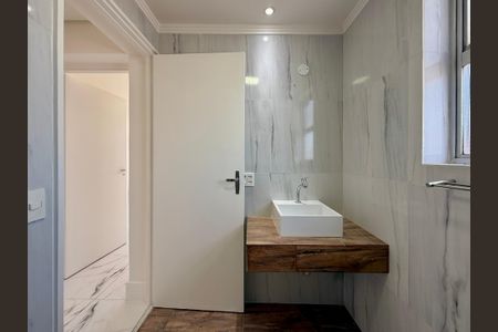 Apartamento à venda com 60m², 1 quarto e 1 vagaBanheiro 