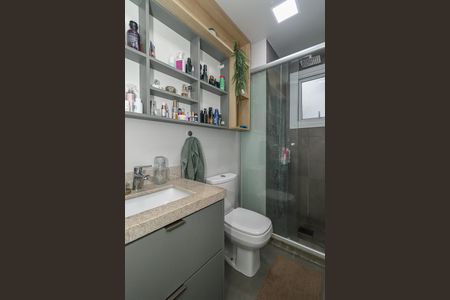 Apartamento à venda com 82m², 3 quartos e 2 vagasBanheiro da Suíte