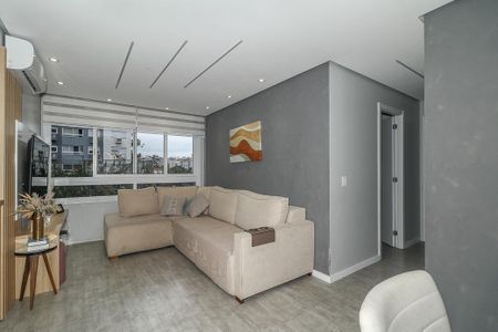 Sala de apartamento à venda com 3 quartos, 82m² em São Sebastião, Porto Alegre