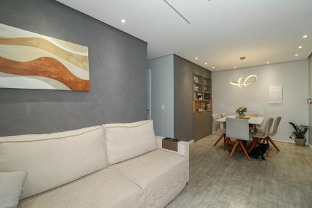 Sala de apartamento à venda com 3 quartos, 82m² em São Sebastião, Porto Alegre