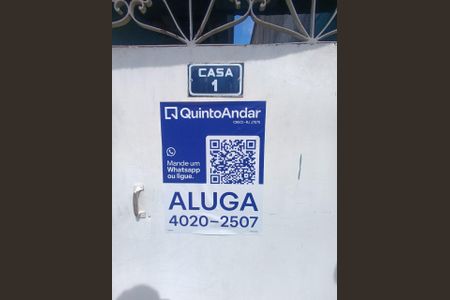 Casa para alugar com 60m², 1 quarto e sem vagaPlaca