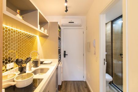 Studio de kitnet/studio para alugar com 1 quarto, 17m² em Centro, Curitiba